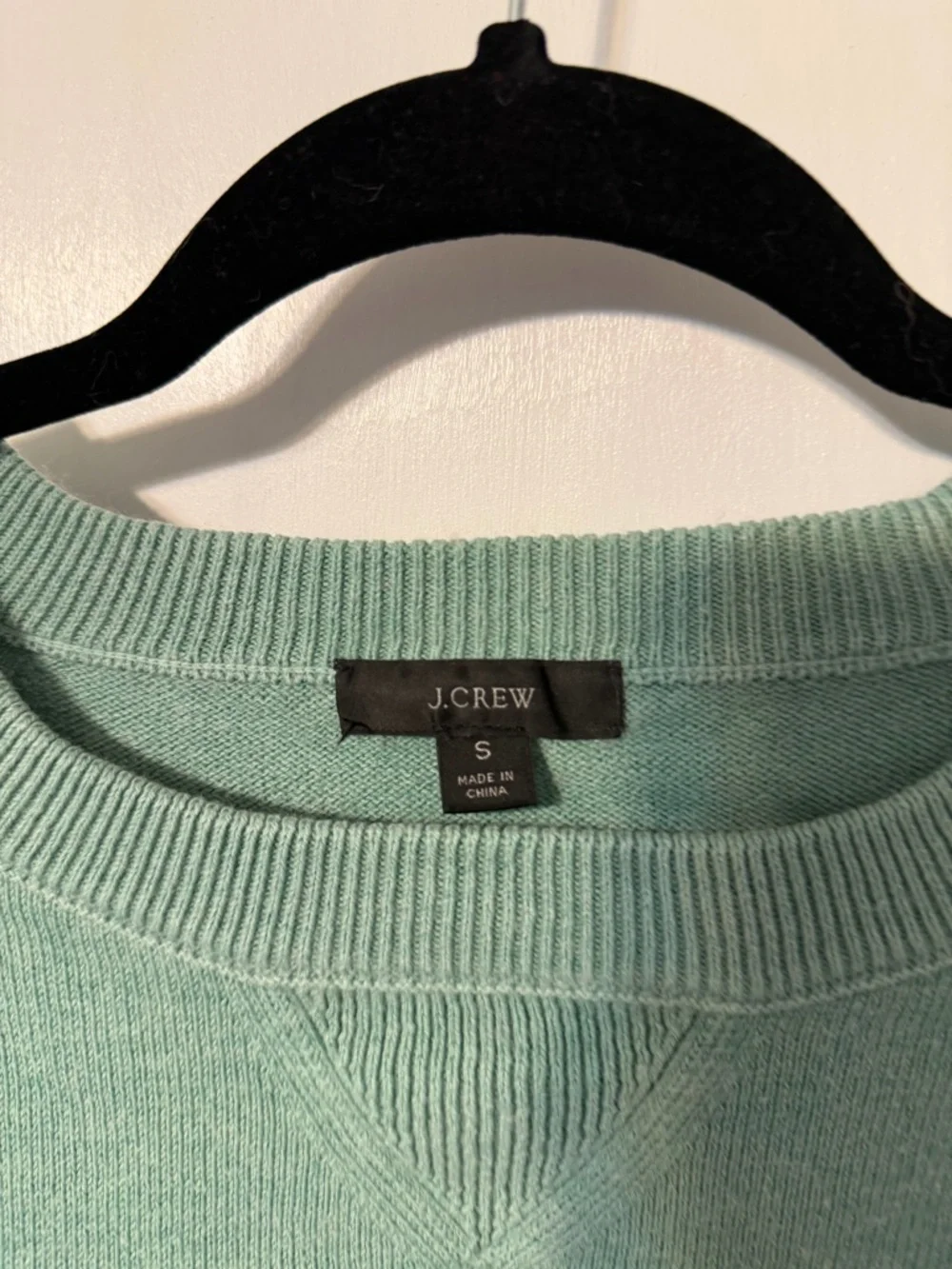 J. Crew Seafoam Crewneck Sweater